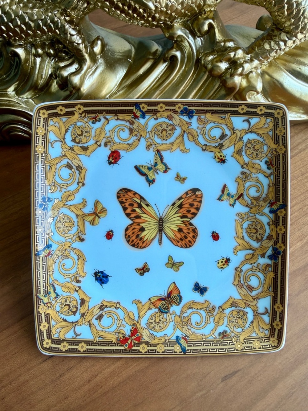 VERSACE Le Jardín Canapé or Trinket Dish NWOT